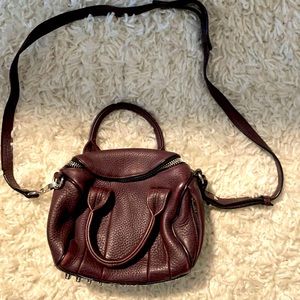 Alexander Wang small Rocco Duffle bag in maroon